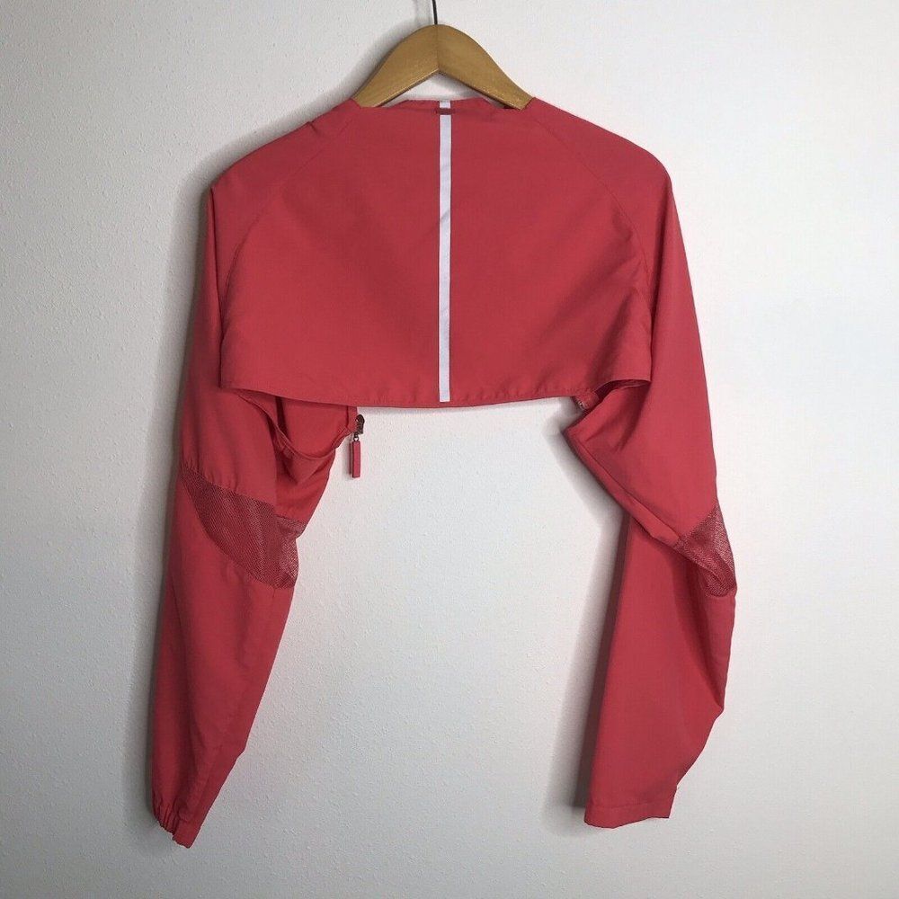 BNW Bianca Nygard Weekend Womens Convertible Lightweight Jacket Pink Zip Large - Picture 9 of 12